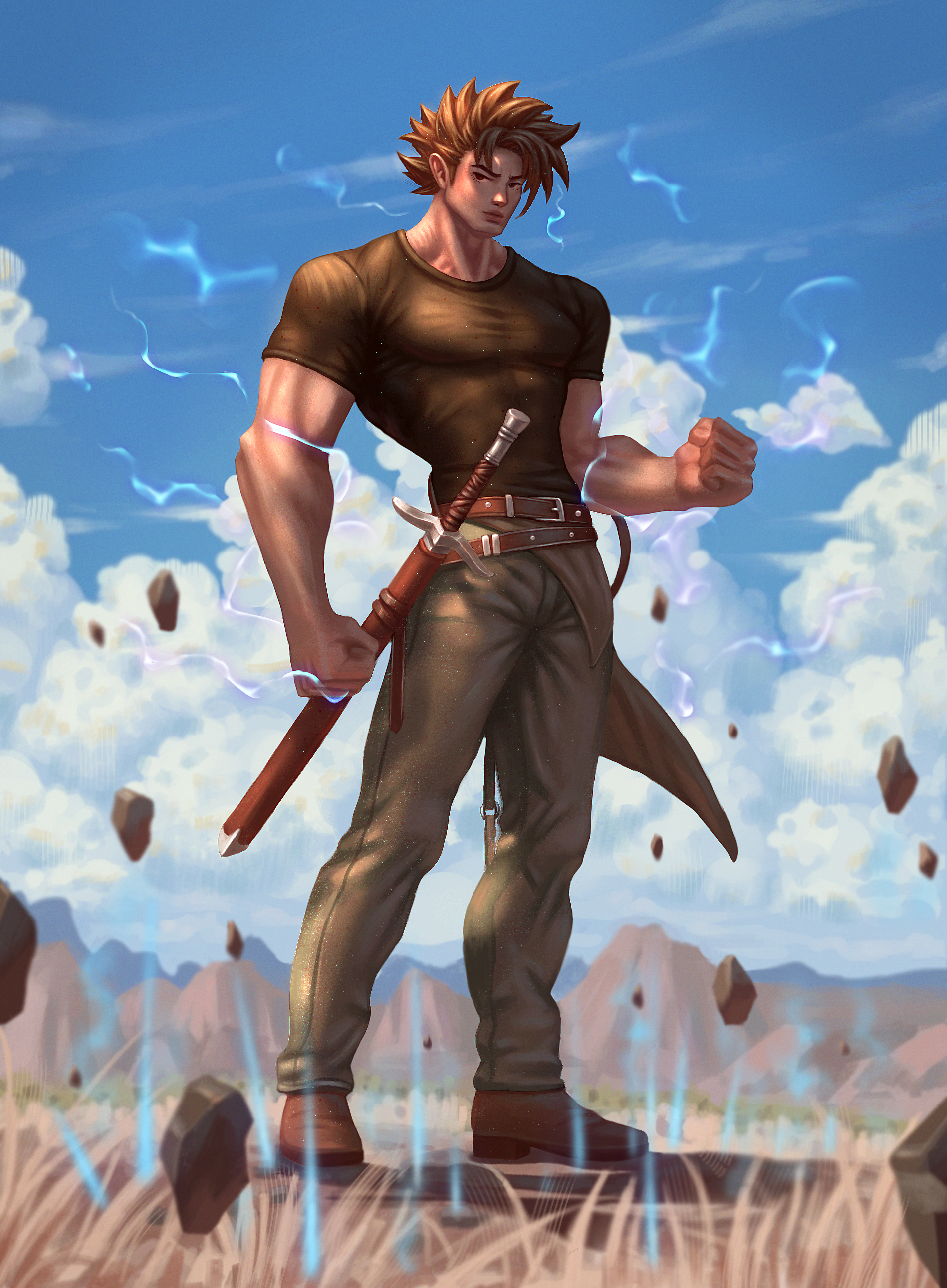 Concept art of Almasy Silva