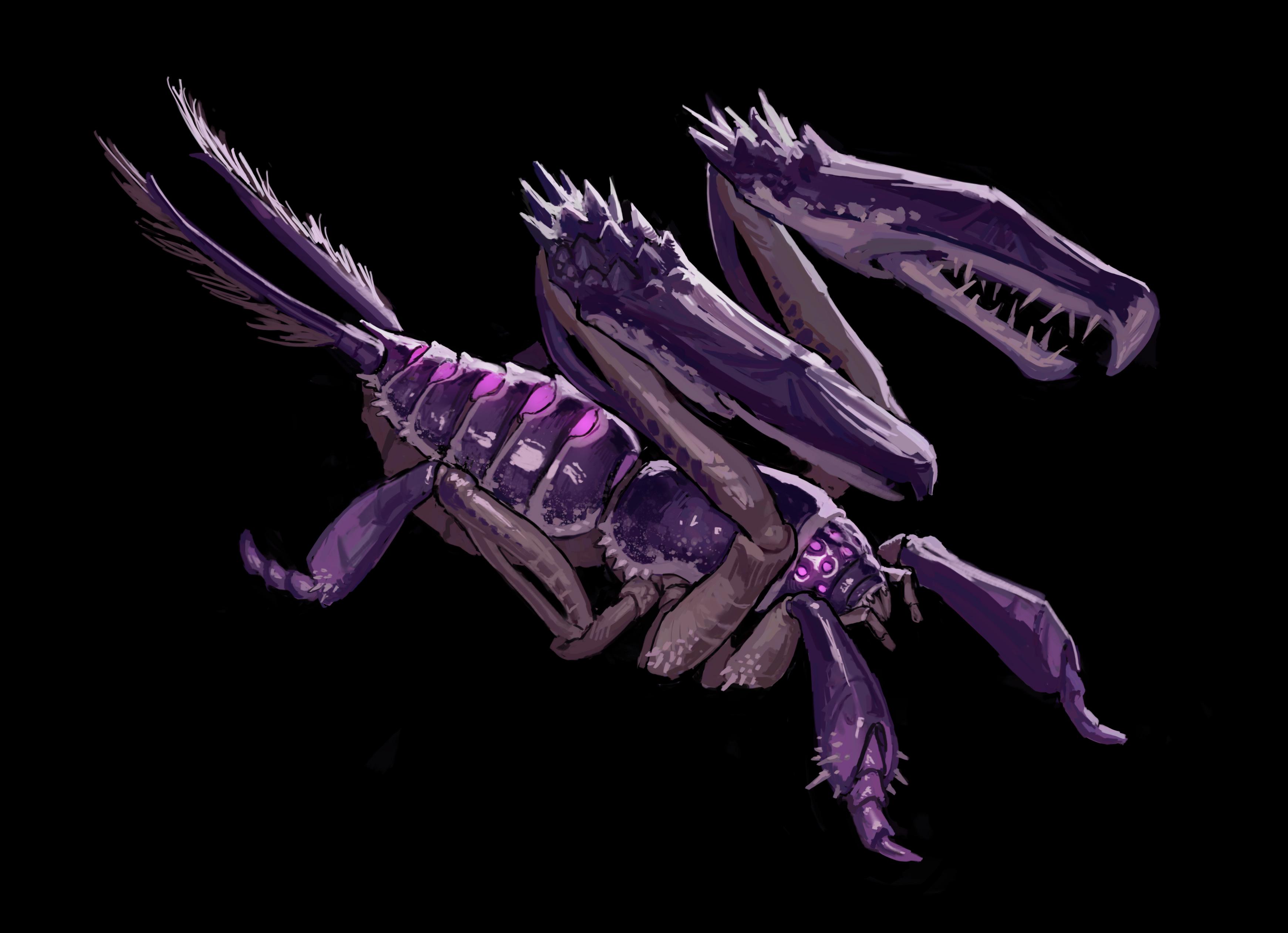 Concept art of a Macabra